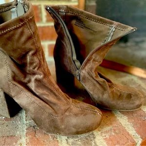 MIA Chocolate Ankle Boot